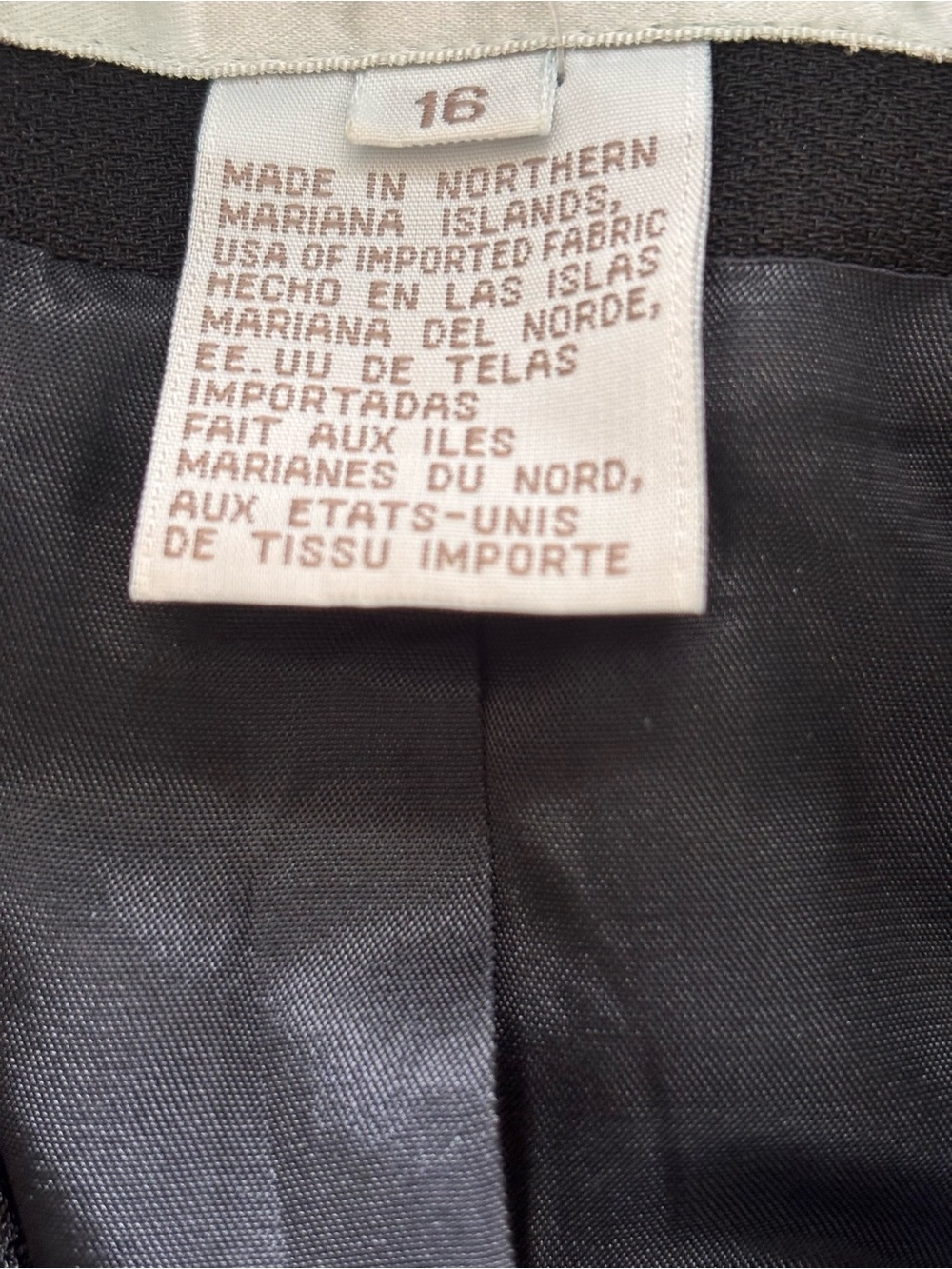 Jones NY Classic Black Women's Blazer Jacket 16 - Picture 5 of 8